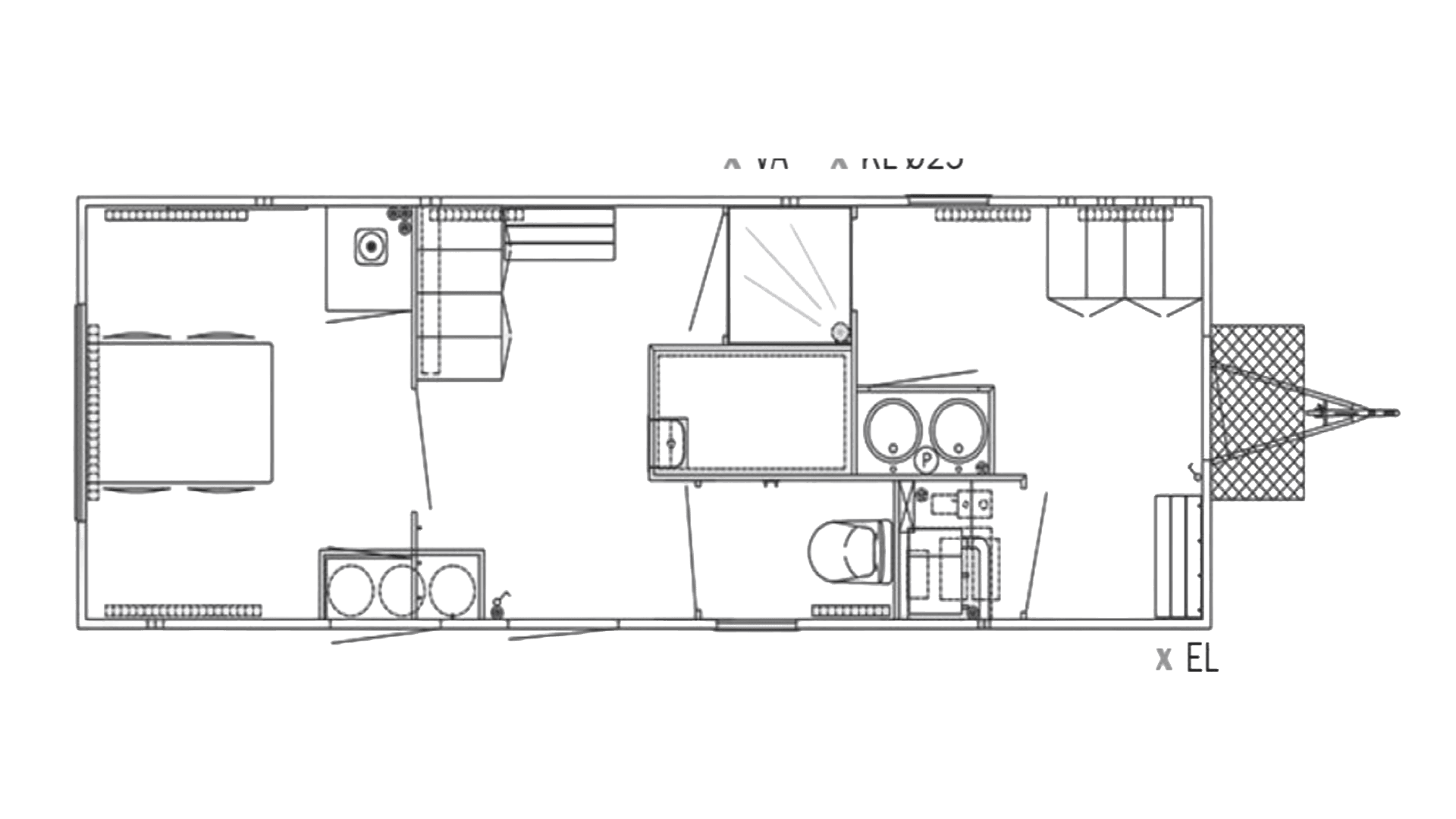 Miljøpionervogn 4 pers