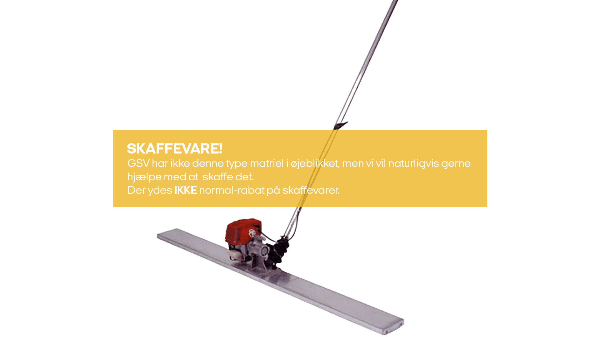 Planafretter 2m benzin - (skaffevare! - ikke i standard sortiment)*