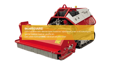 Fjernstyret plæne/slagleklipper (skaffevare! - ikke i standard sortiment)*