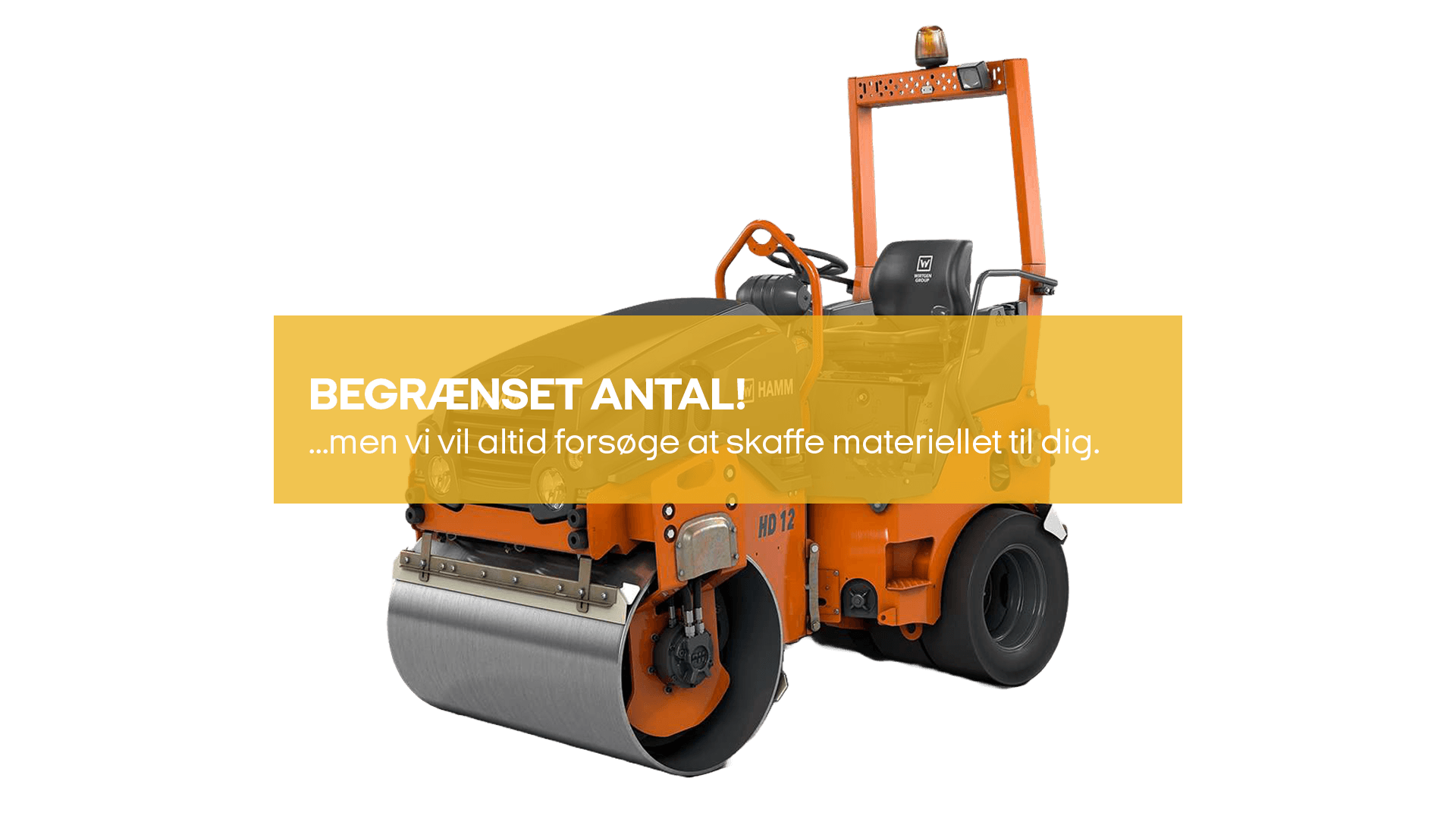 Combitromle 3,5 T Asfalt - (begrænset antal - kun i udvalgte afd.)*