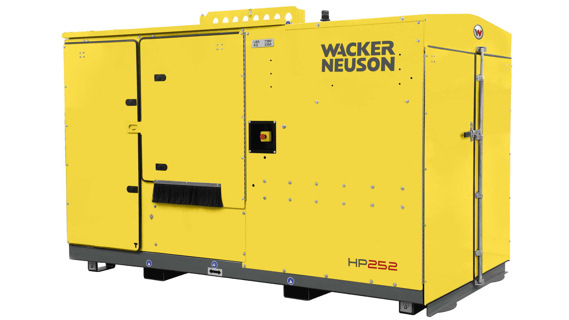 Varmeanlæg hydronisk diesel, 252KW Neuson HP252