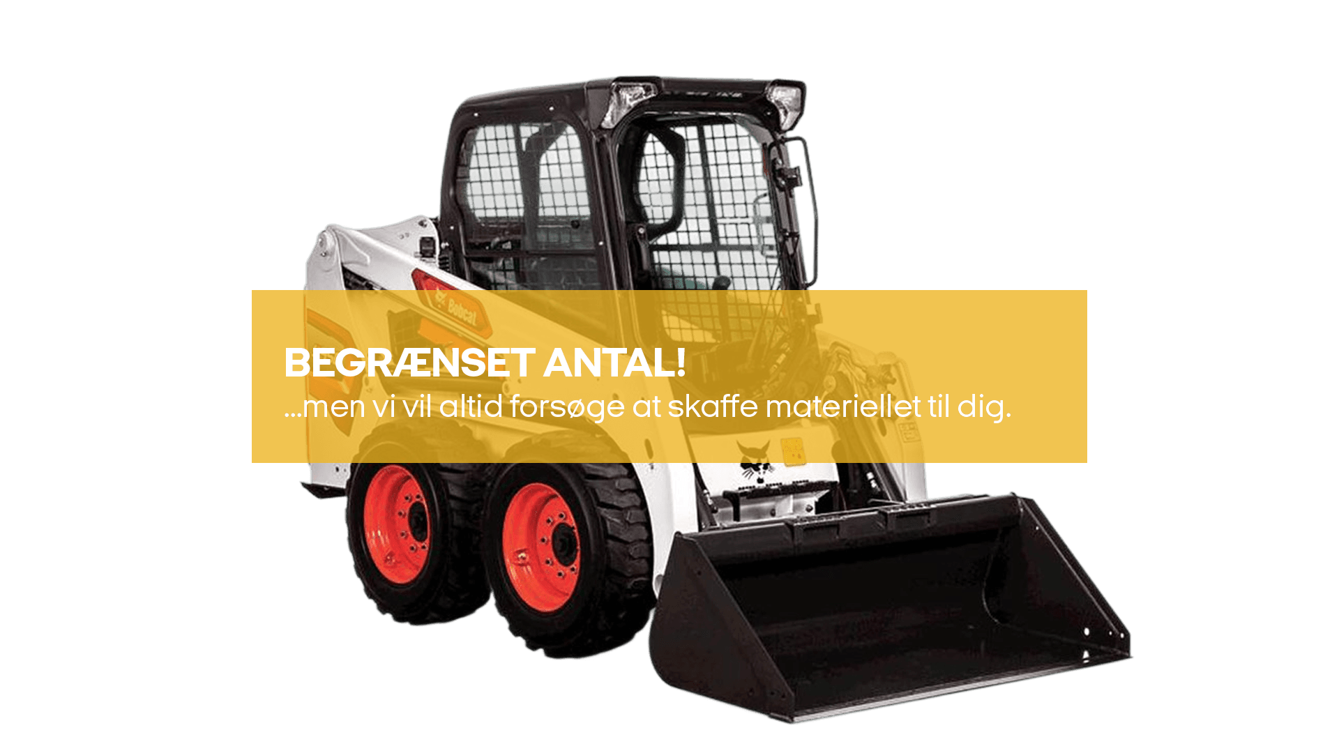 Gummiged skridstyret på hjul 3 T (begrænset antal - kun i udvalgte afd.)*