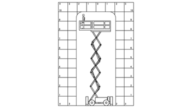 Saxlift Diesel 10m 4x4