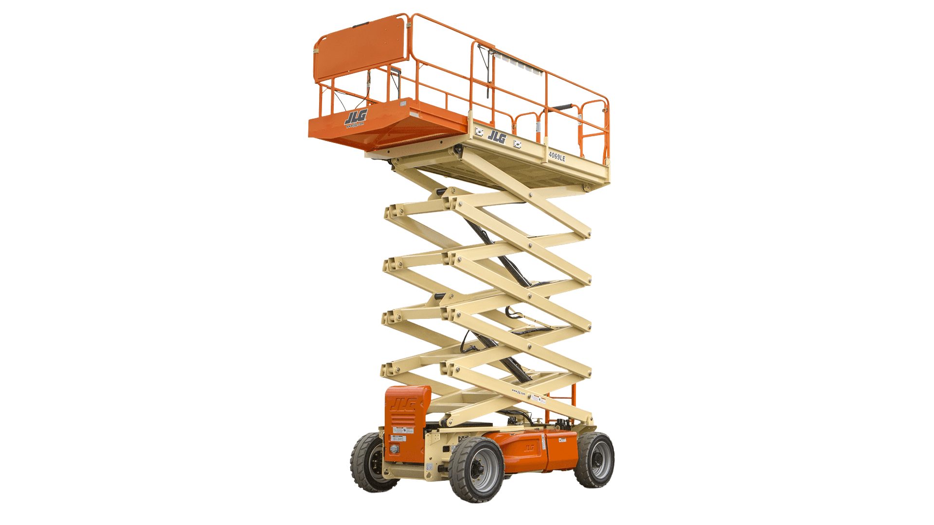 Saxlift, Batt., 14m m/ støtteben - (begrænset antal - kun i udvalgte afd.)*