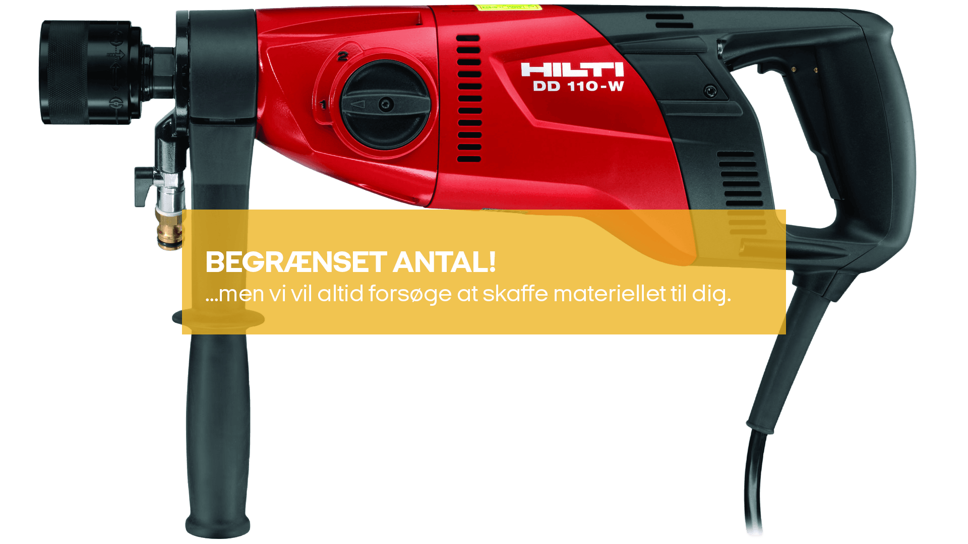 Kerneboremaskine 230V håndholdt (begrænset antal - kun i udvalgte afd.)*