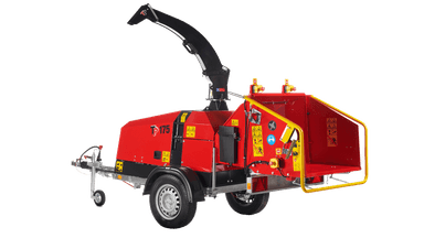 Wood Chipper, Trailermounted 6"- 7"