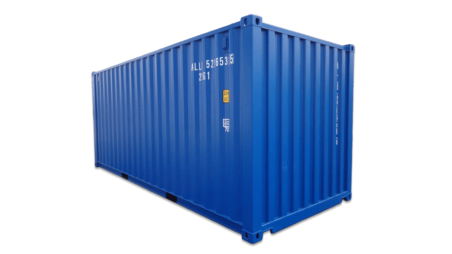 Container 20'' isoleret lager m/ 1 reol (begrænset antal - kun i udvalgte afd.)*