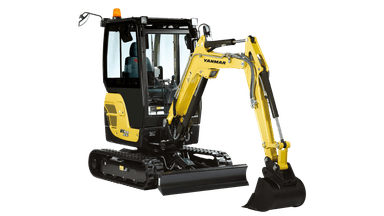 Compact Crawler Excavator, 2.2 T, Diesel
