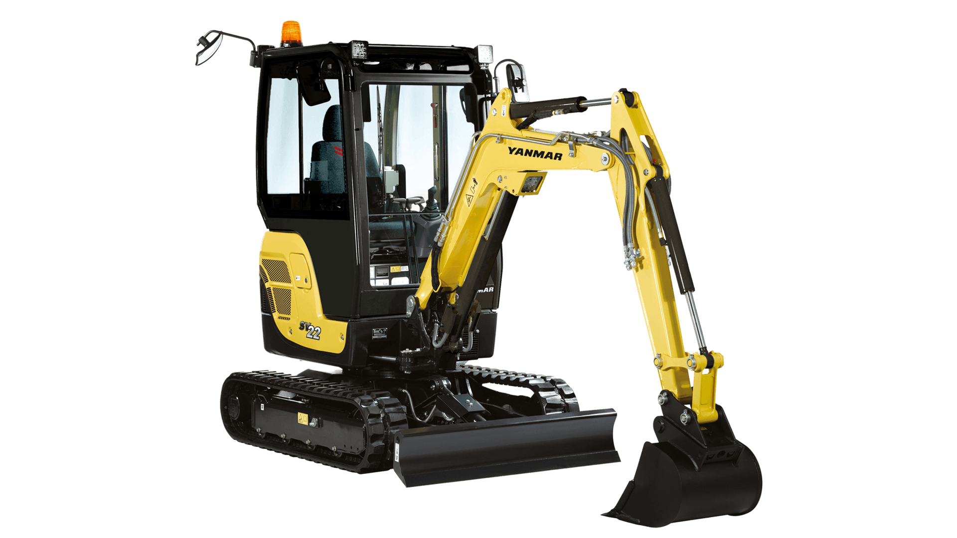 Compact Crawler Excavator, 2.2 T, Diesel