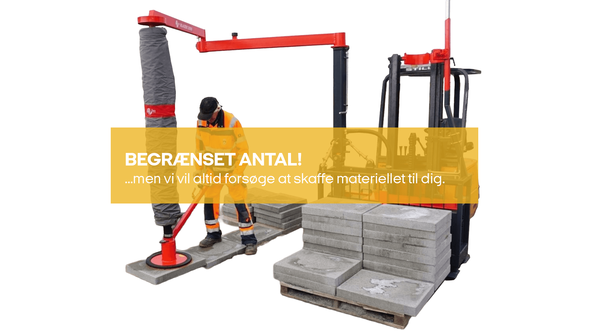 Fliseløfter traktorsuger (begrænset antal - kun i udvalgte afd.)*