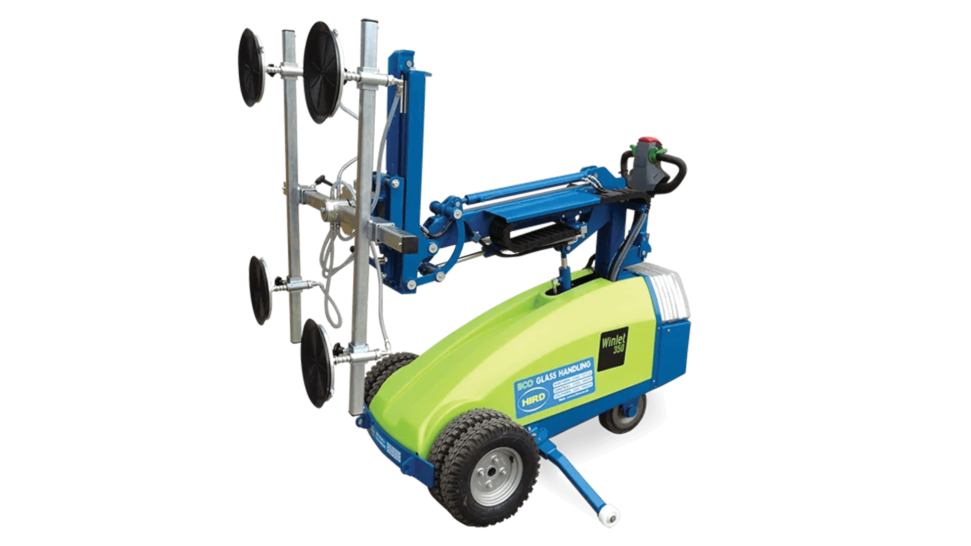 Rude/glasløfter, 350kg, udendørs, batteri