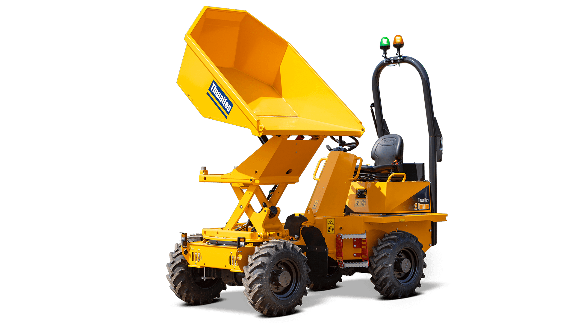 Dumper 2.0T ROPS front- høj- & sidetip, batteri