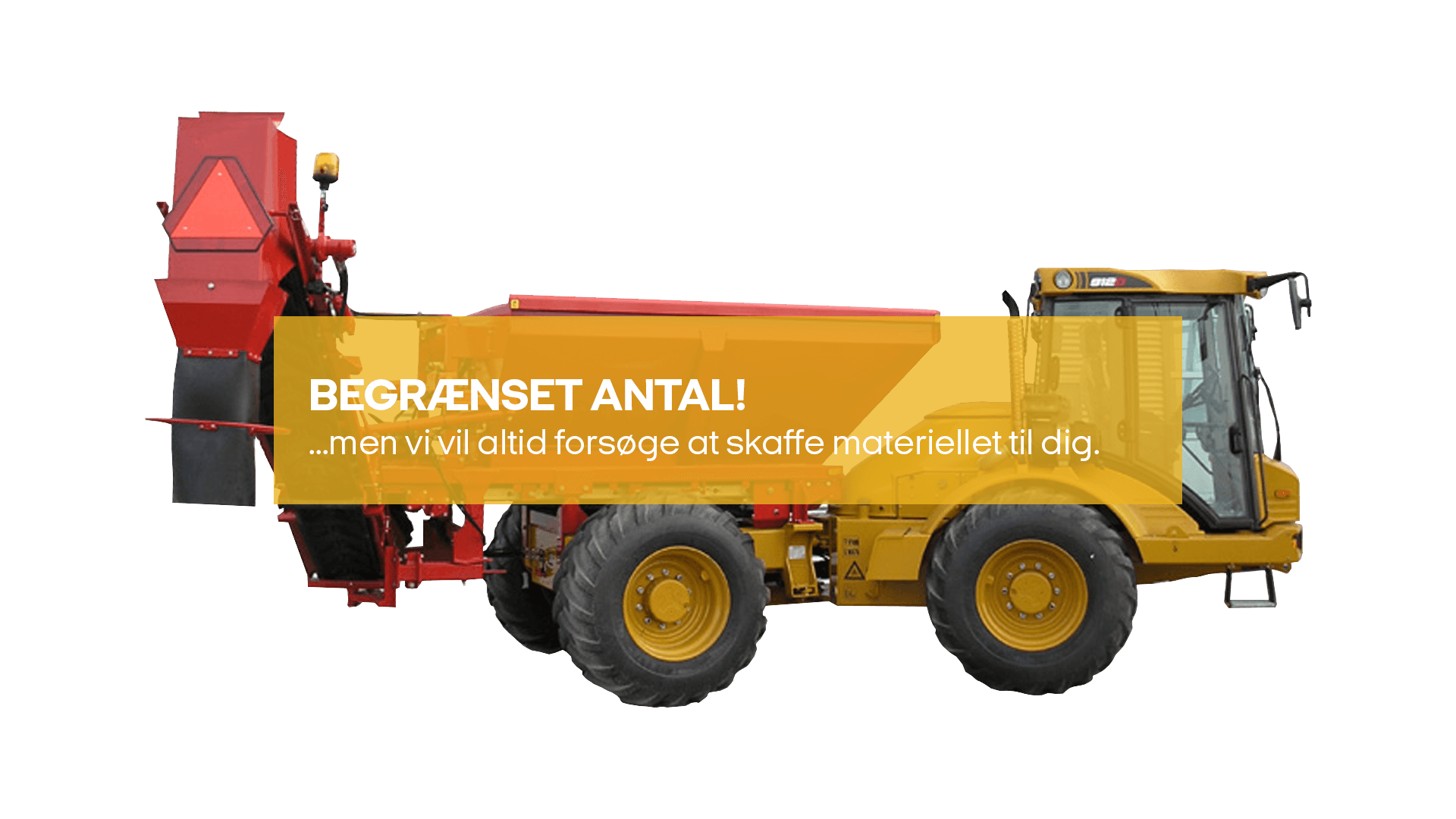 Dumper Hydrema 912 m/sandtransp. (begrænset antal - kun i udvalgte afd.)*