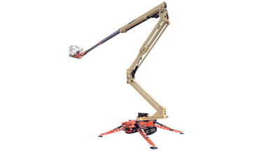 Bæltelift Diesel/batteri 20m Knækarmslift