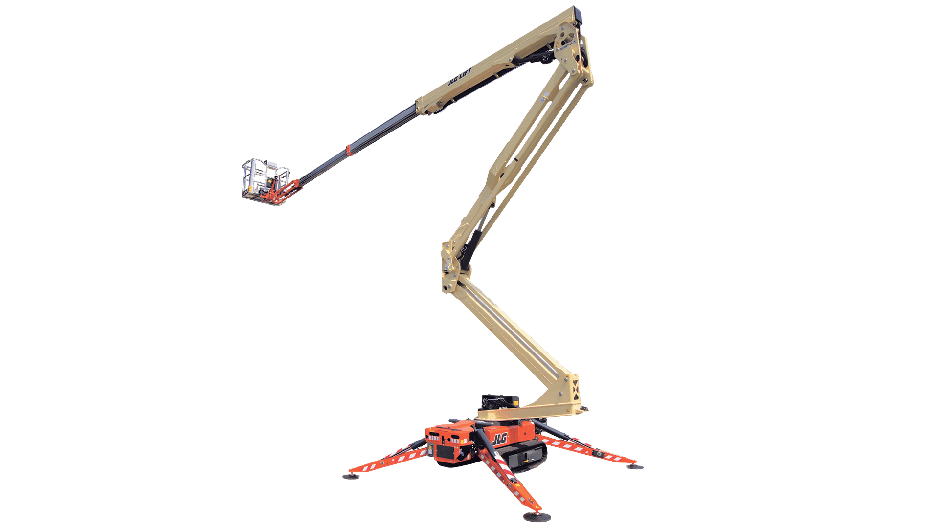 Bæltelift Diesel/batteri 20m Knækarmslift