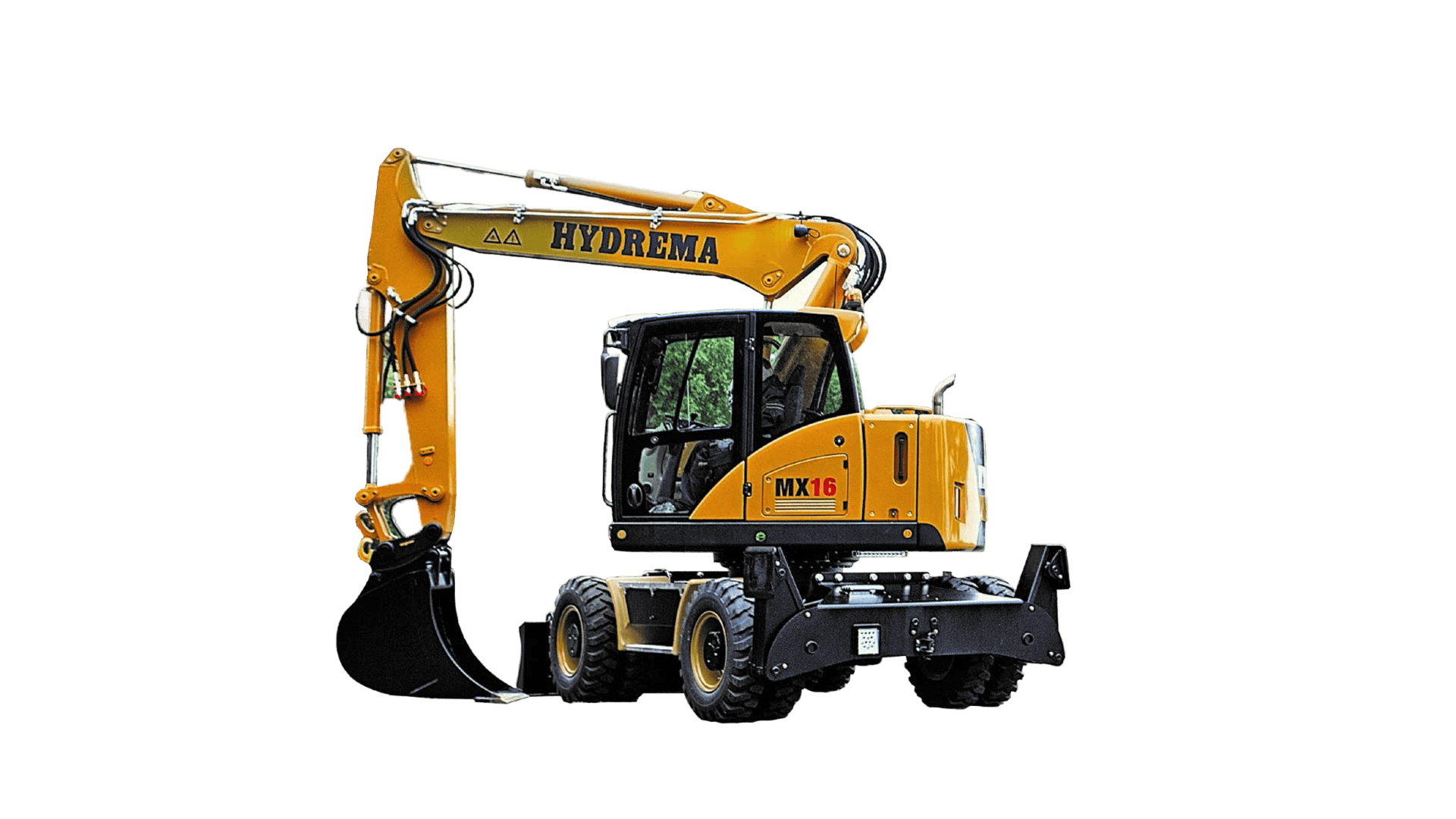 Gummihjulsgraver 18 T