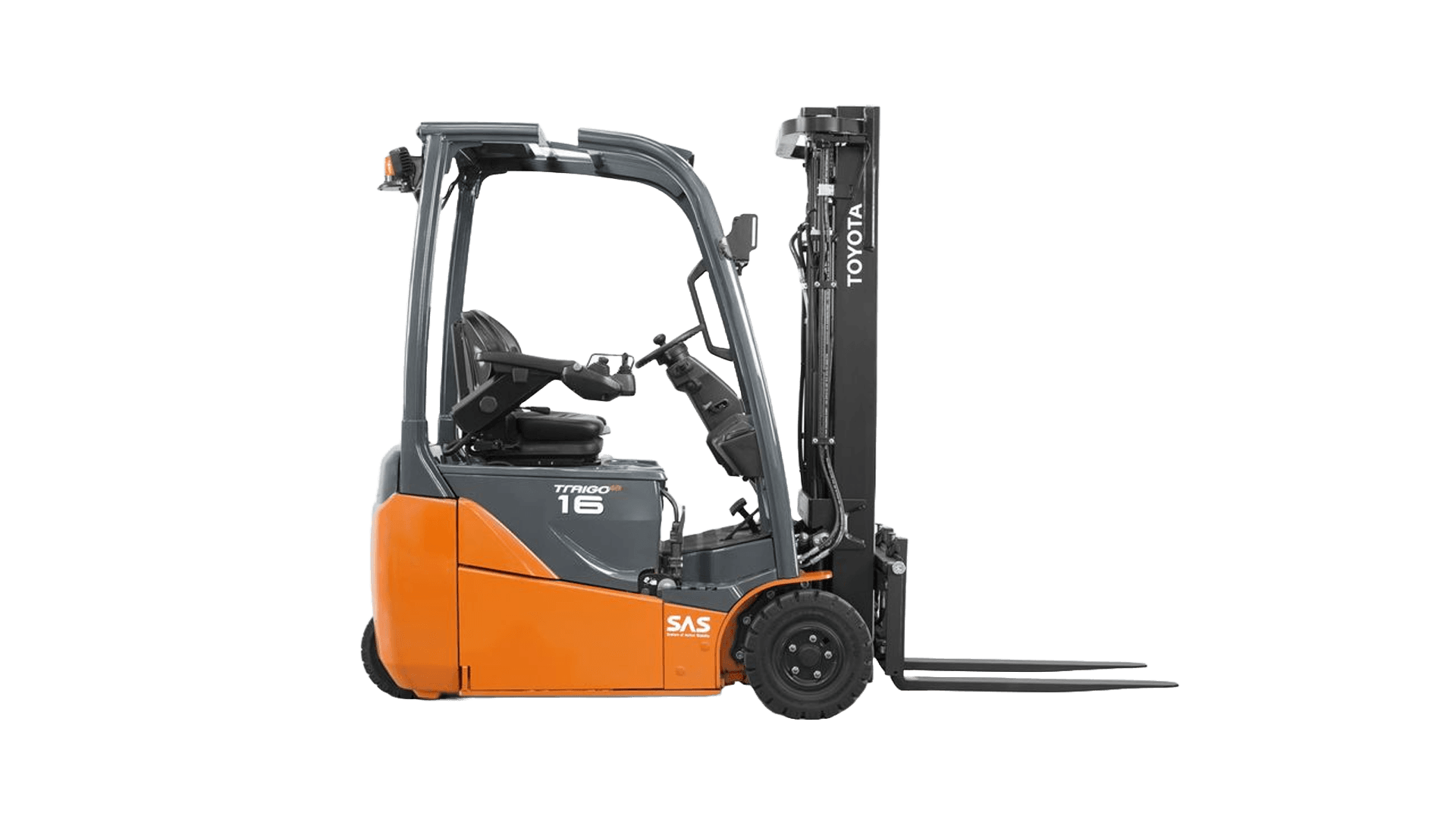 Gaffeltruck elektrisk 1.6T