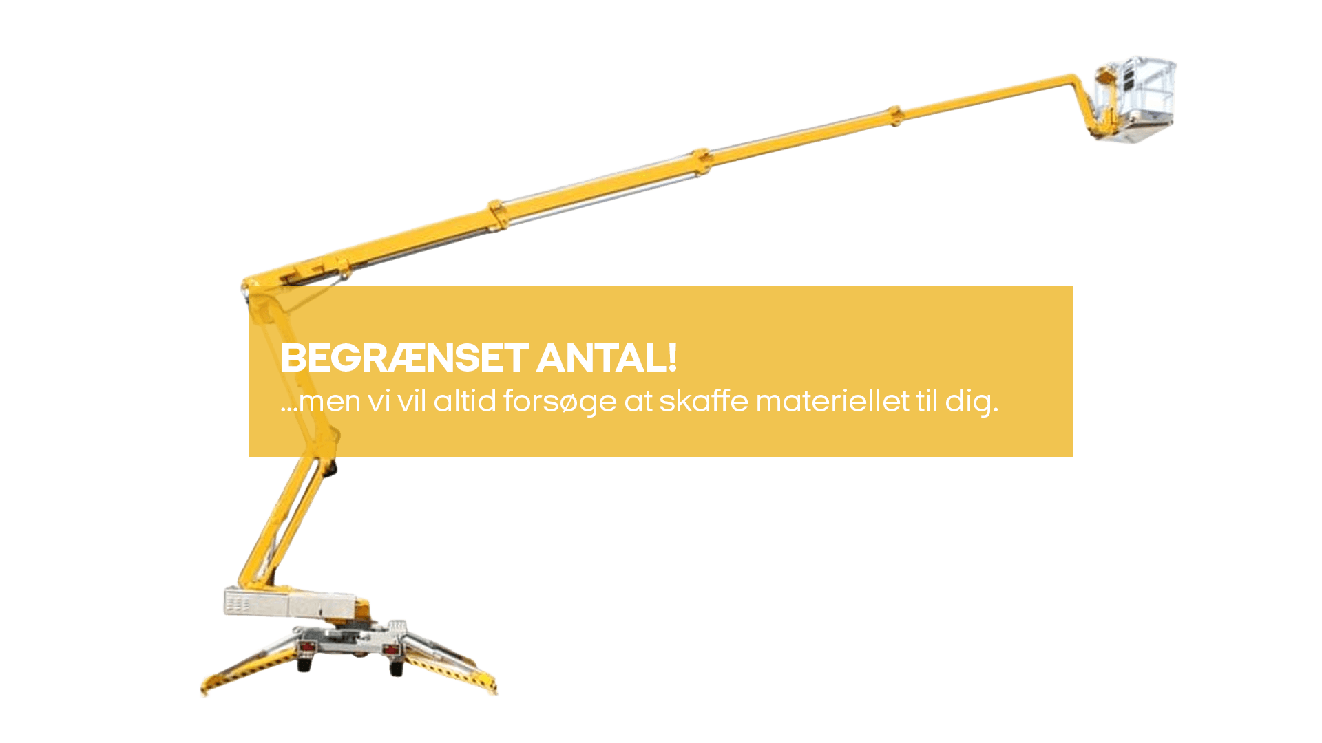 Trailerlift, knækarm, 23m, Batt. (begrænset antal - kun i udvalgte afd.)*