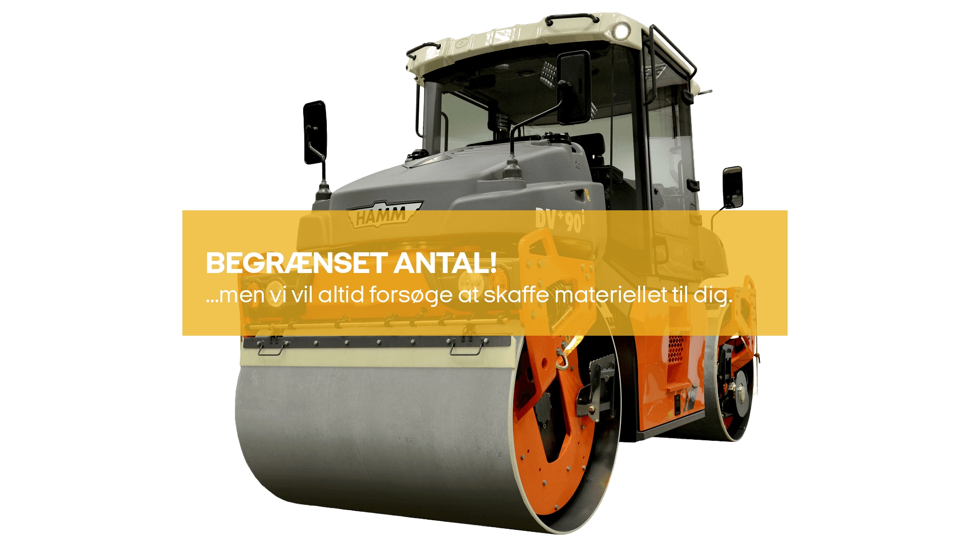 Asfalttromle 9 T (begrænset antal - kun i udvalgte afd.)*