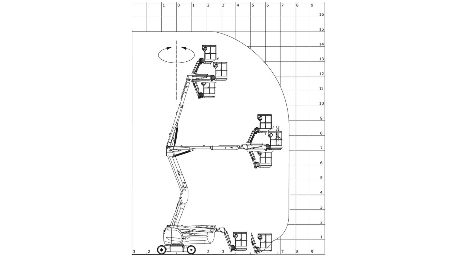Bomlift Batteri 15 m