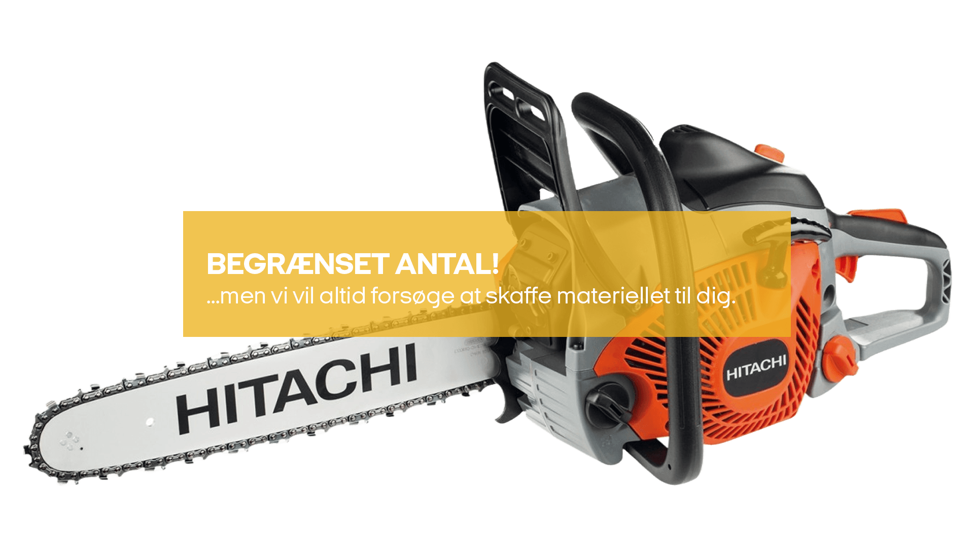 Kædesav 5kg 2% benzin (begrænset antal - kun i udvalgte afd.)*