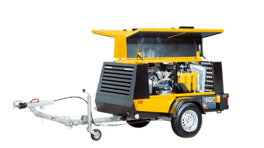 Kompressor 11 m3 10 bar m. efterk Trailermontere