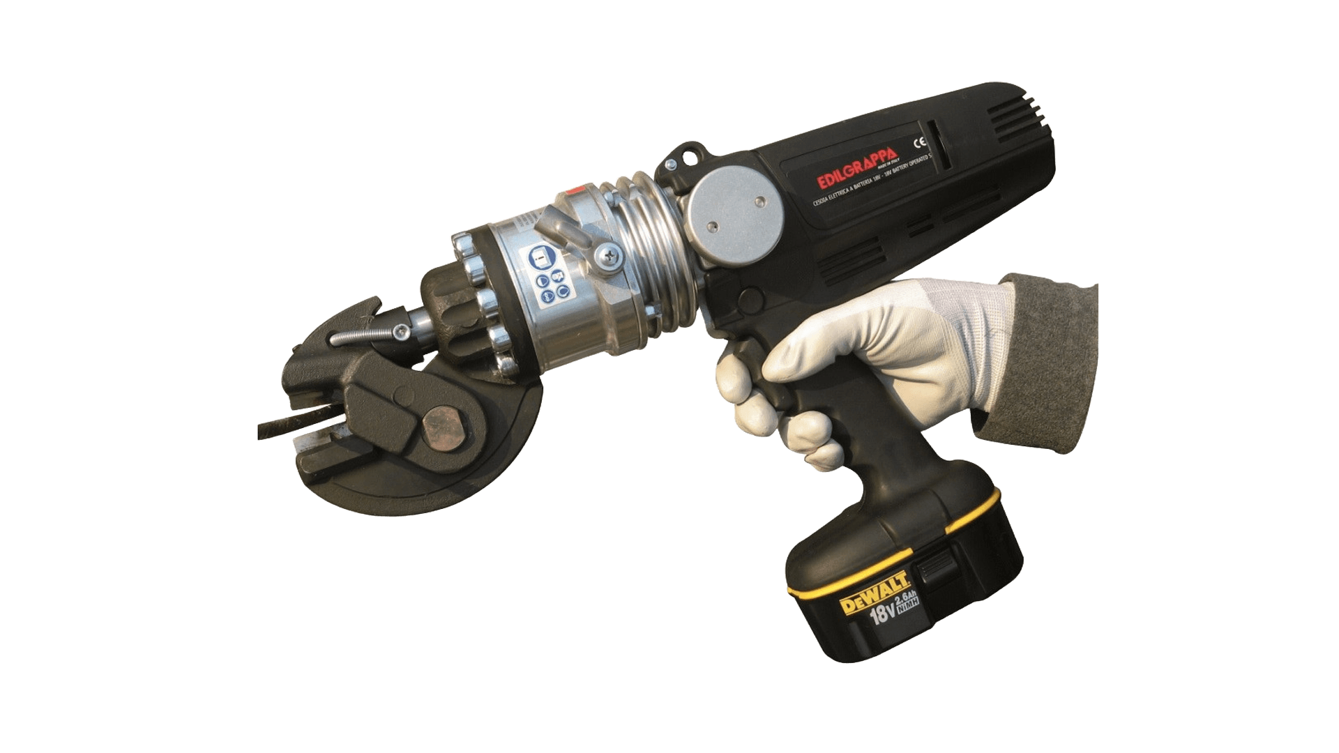 Jernklipper Batteri 0 - 16 mm