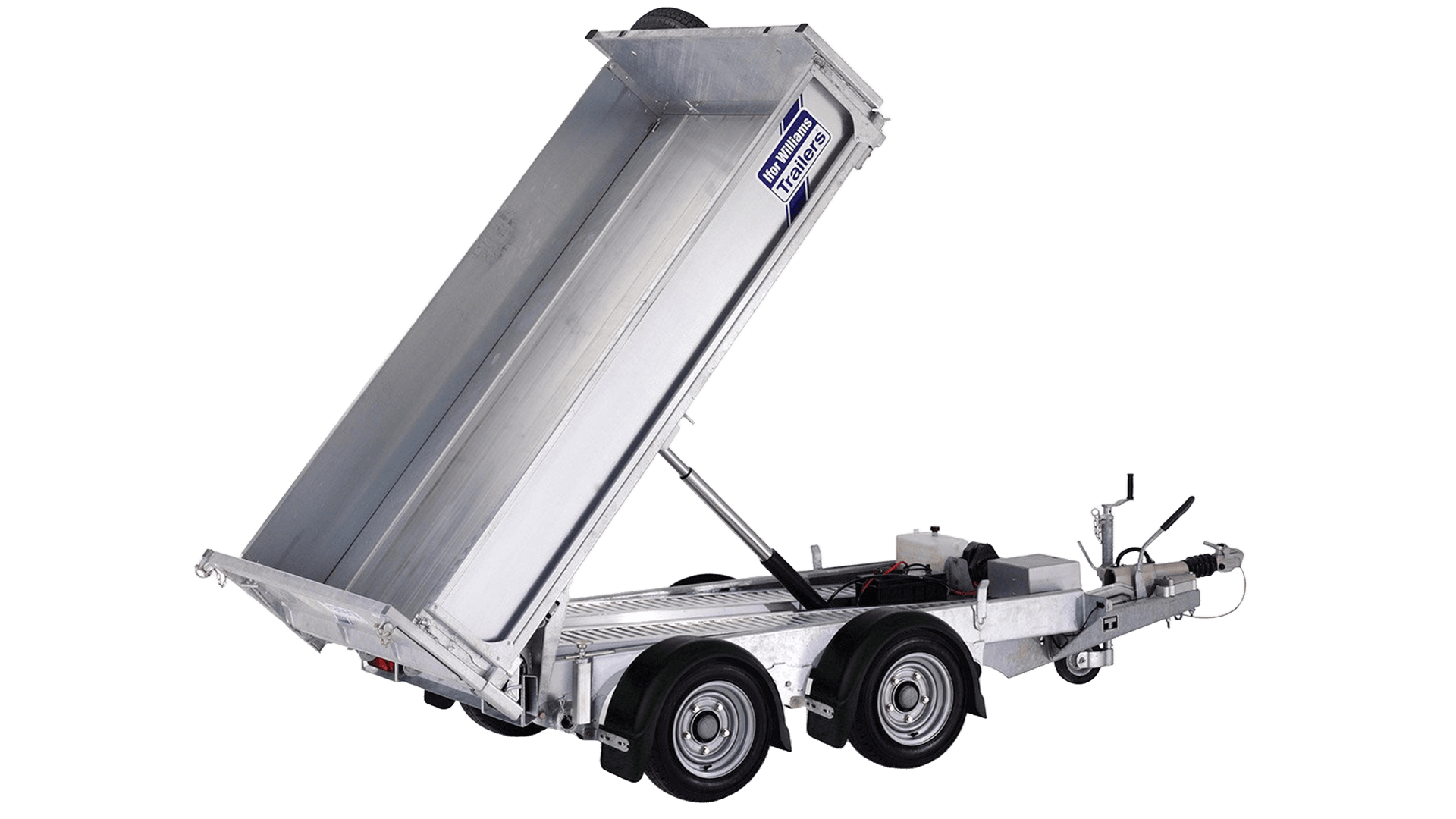 Trailer med hy. tip. Last 2650 kg