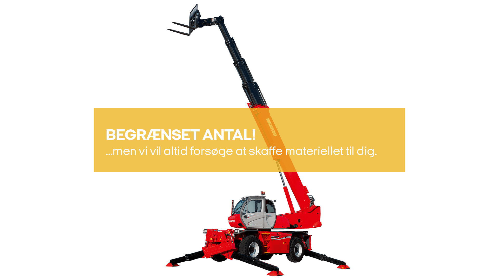 Rotationslæsser, 32m 5.5T (begrænset antal - kun i udvalgte afd.)*