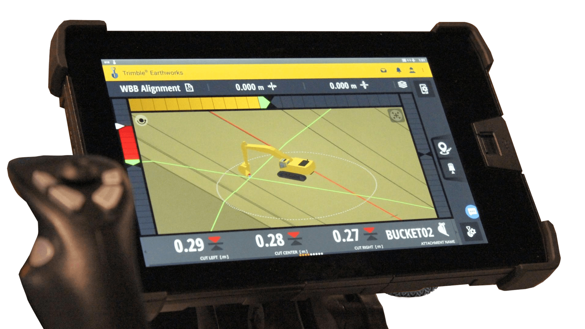 GPS udstyr til maskiner 3D