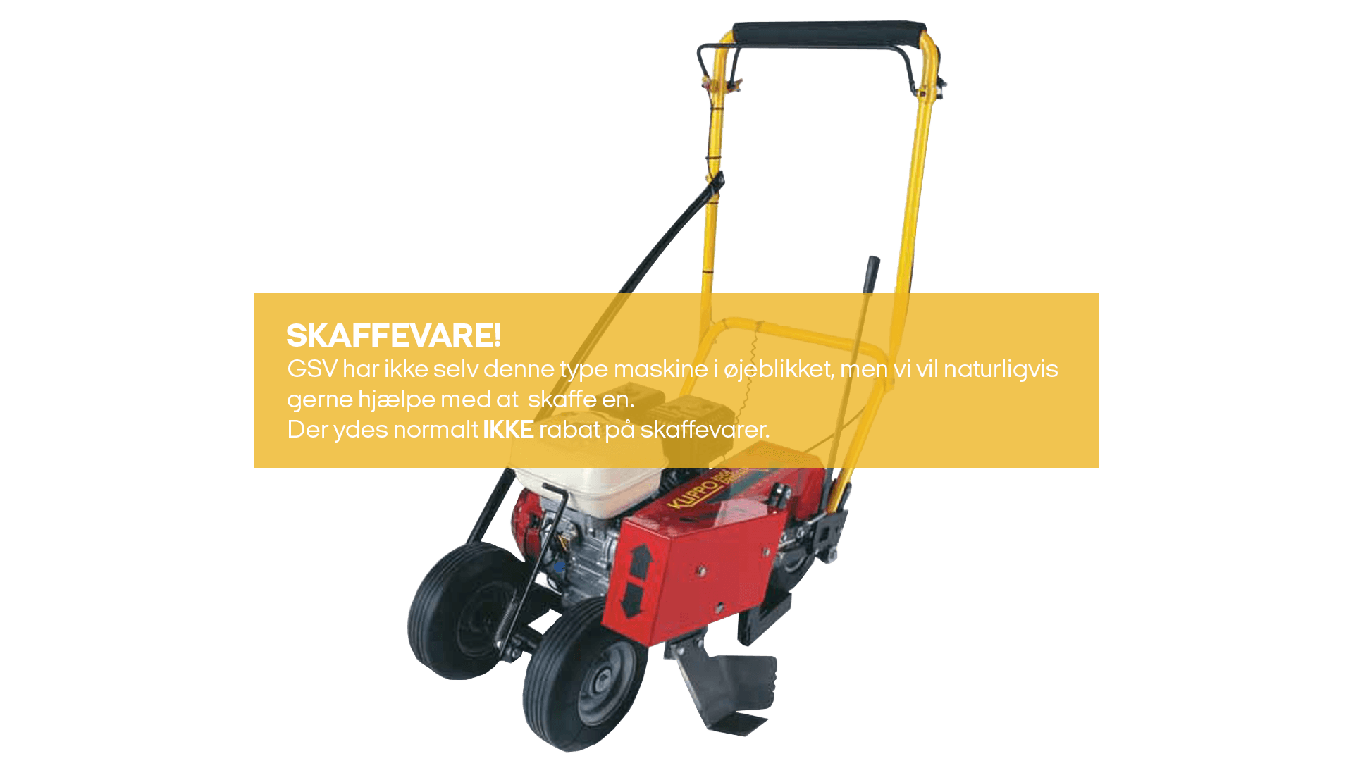 Kantskærer benzin (skaffevare! - ikke i standard sortiment)*