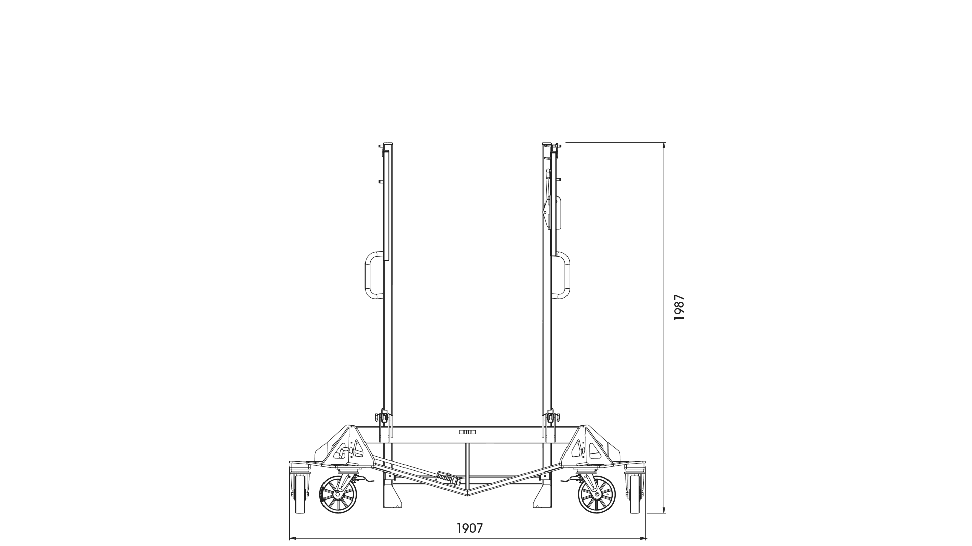 Gips afsætningsvogn Mountit 1 pakke manuel