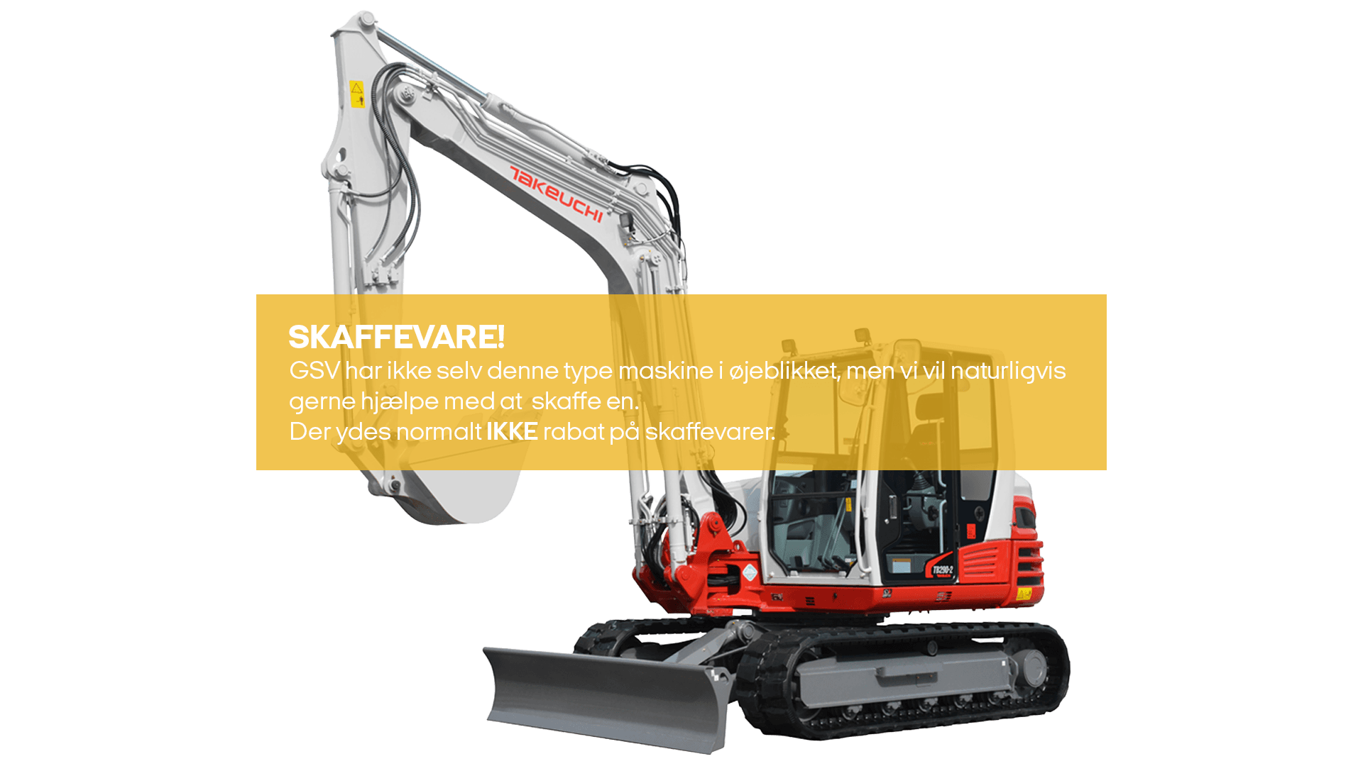 Crawler Excavator, 8.0-9.0 T, Diesel H/S Stop
