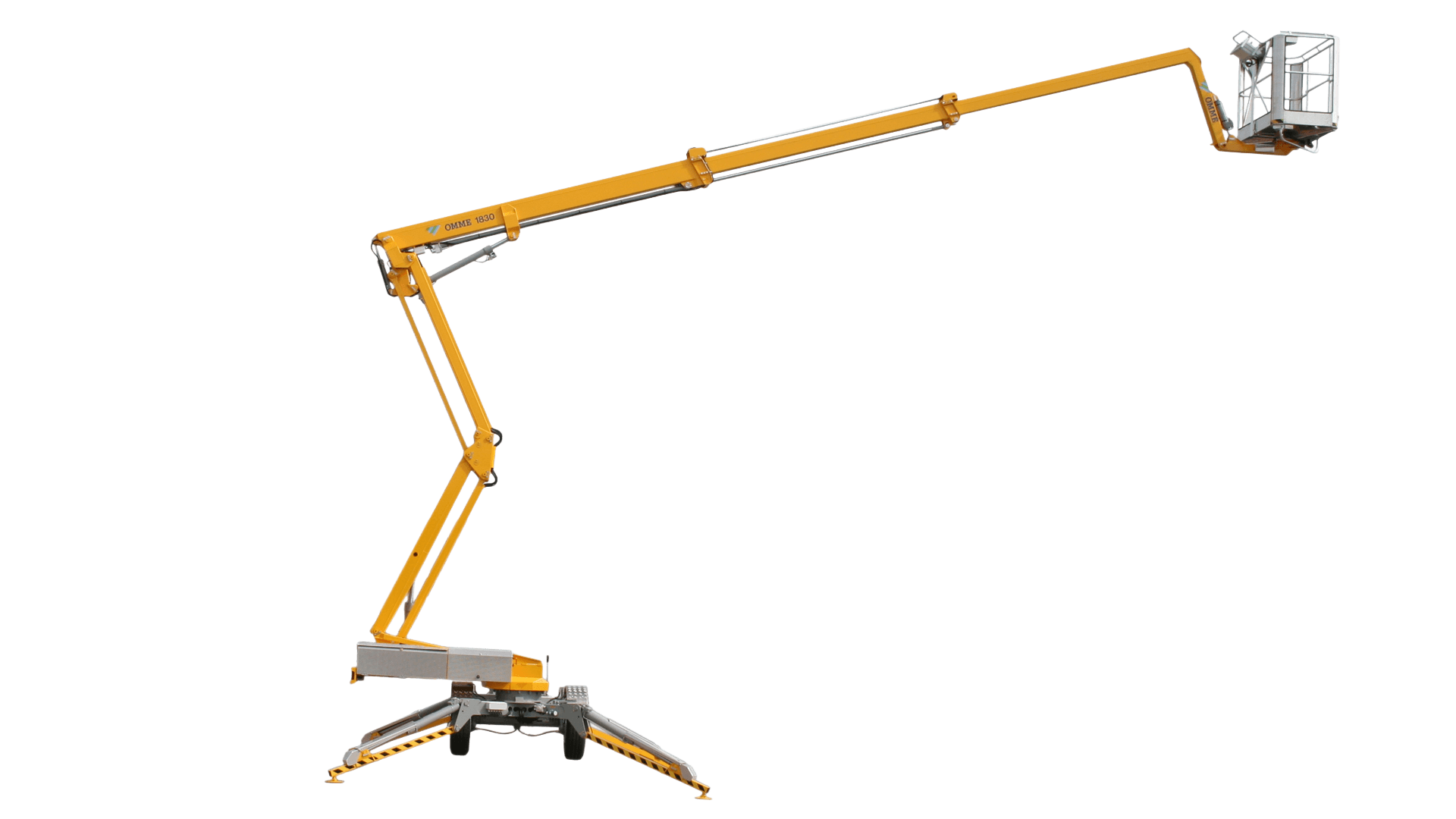 Trailerlift 18m knækarm batteri