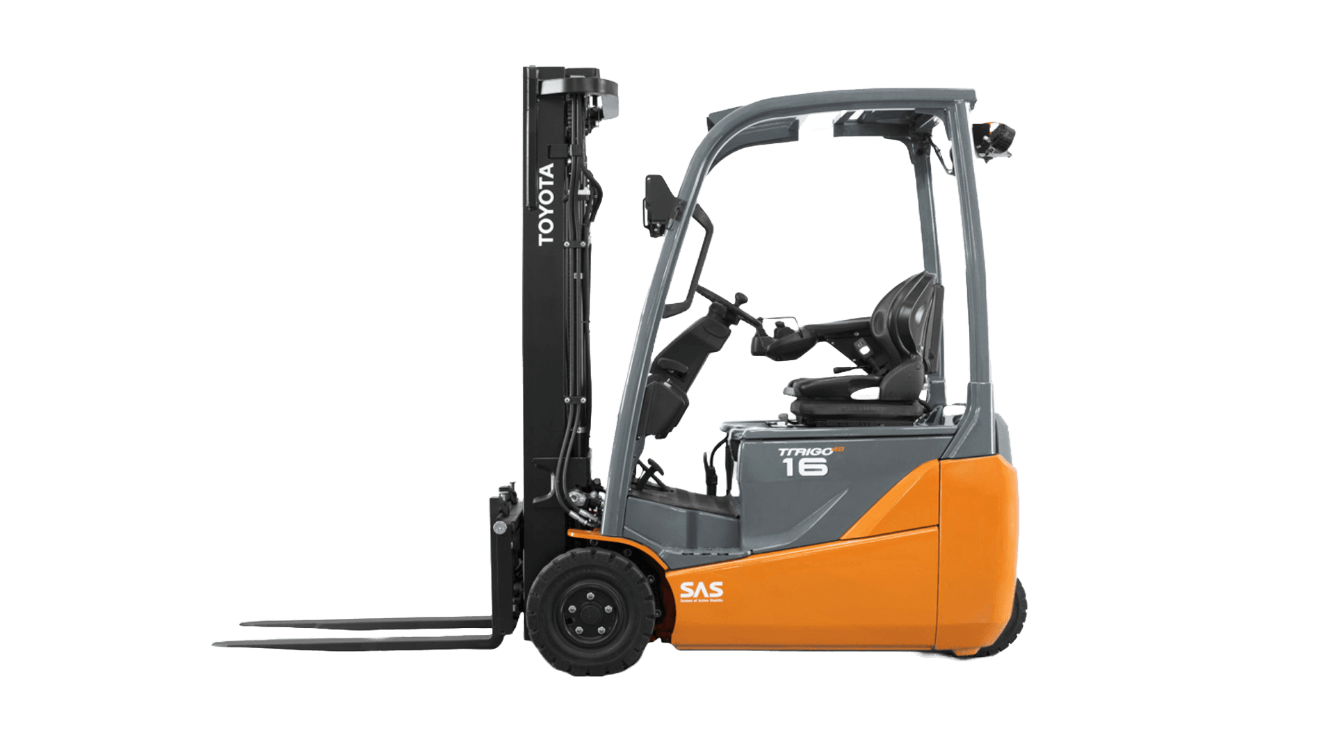 Gaffeltruck elektrisk 1.8T