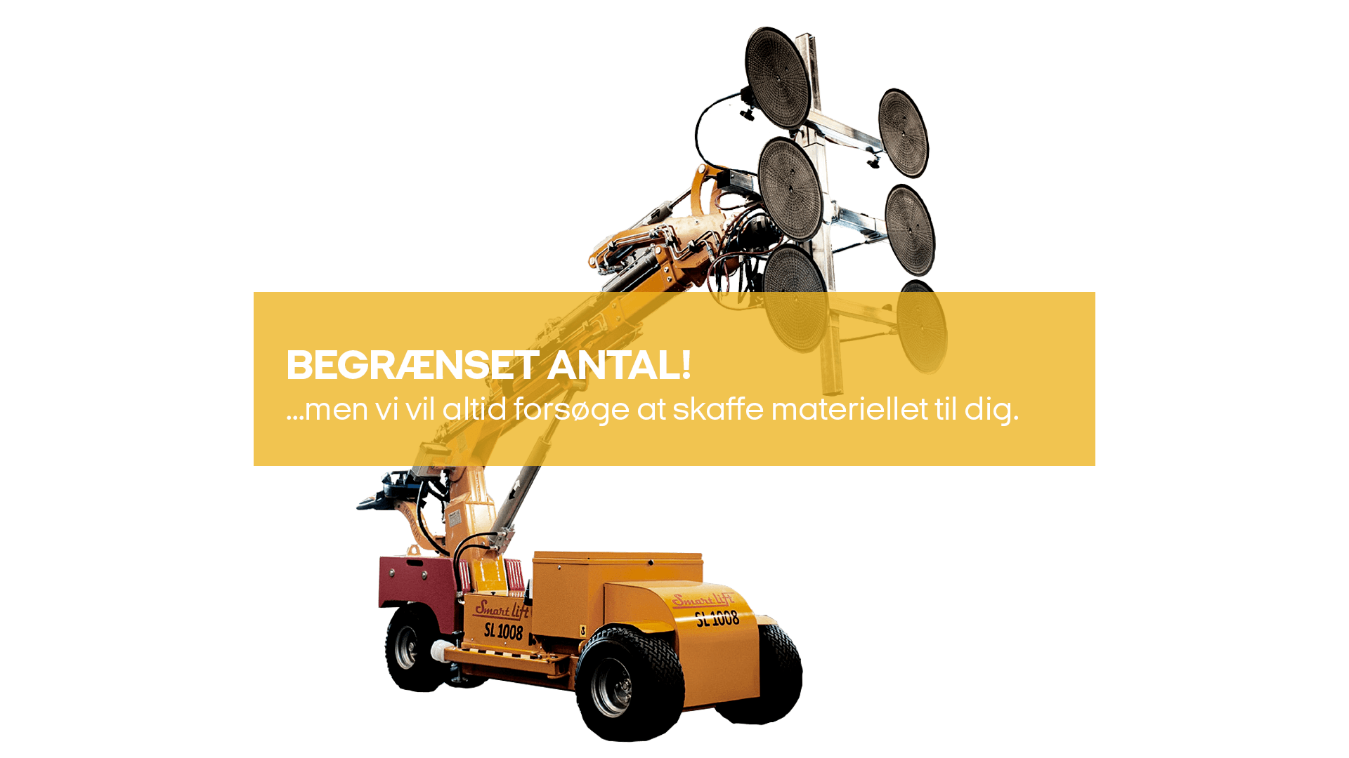 Smartlift til glas løftekap. 1.000 kg Outdoor (begrænset antal - kun i udvalgte afd.)*