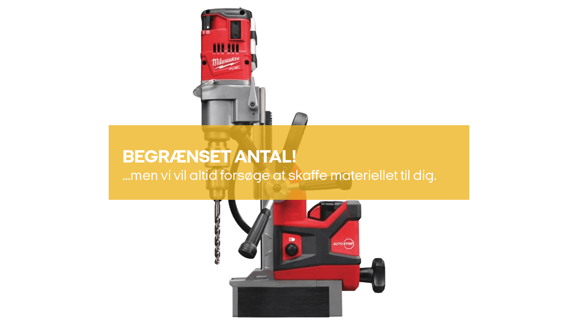 Magnetboremaskine, Batt. 18V (begrænset antal - kun i udvalgte afd.)*