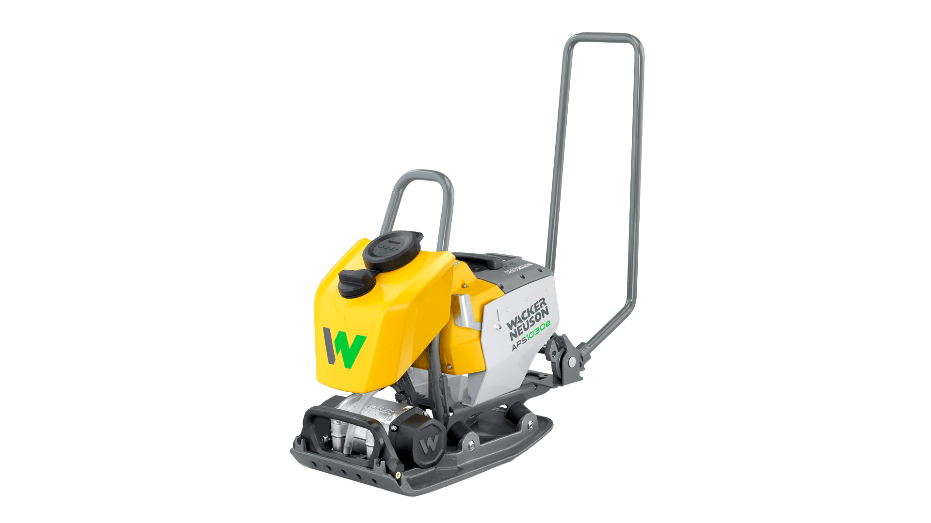 Pladevibrator, batteri, 10kN, 32cm bred