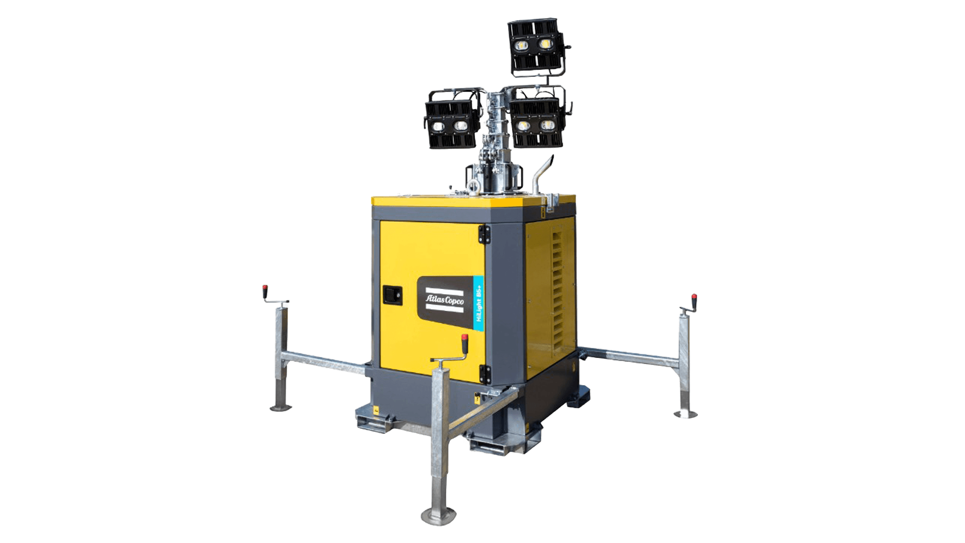 Teleskoplysmast diesel 8m