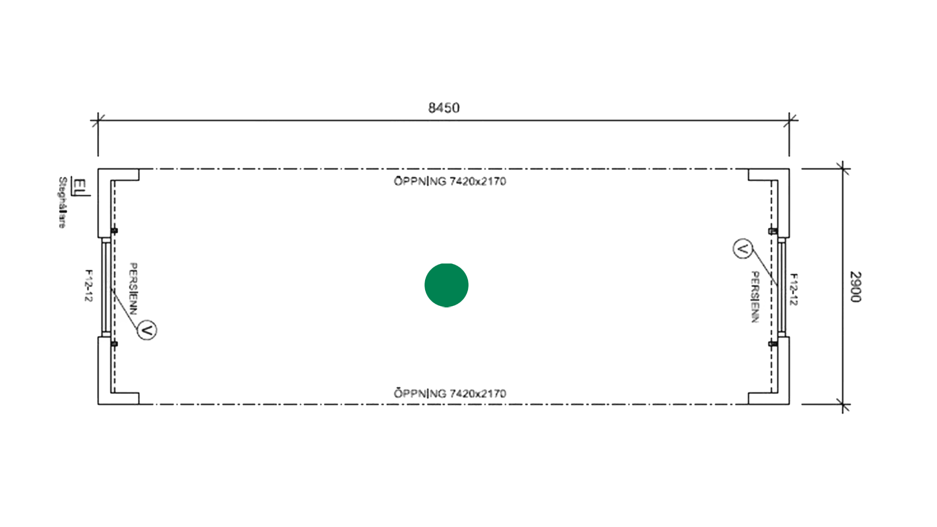 Storrumsmodul ECO uden langsider