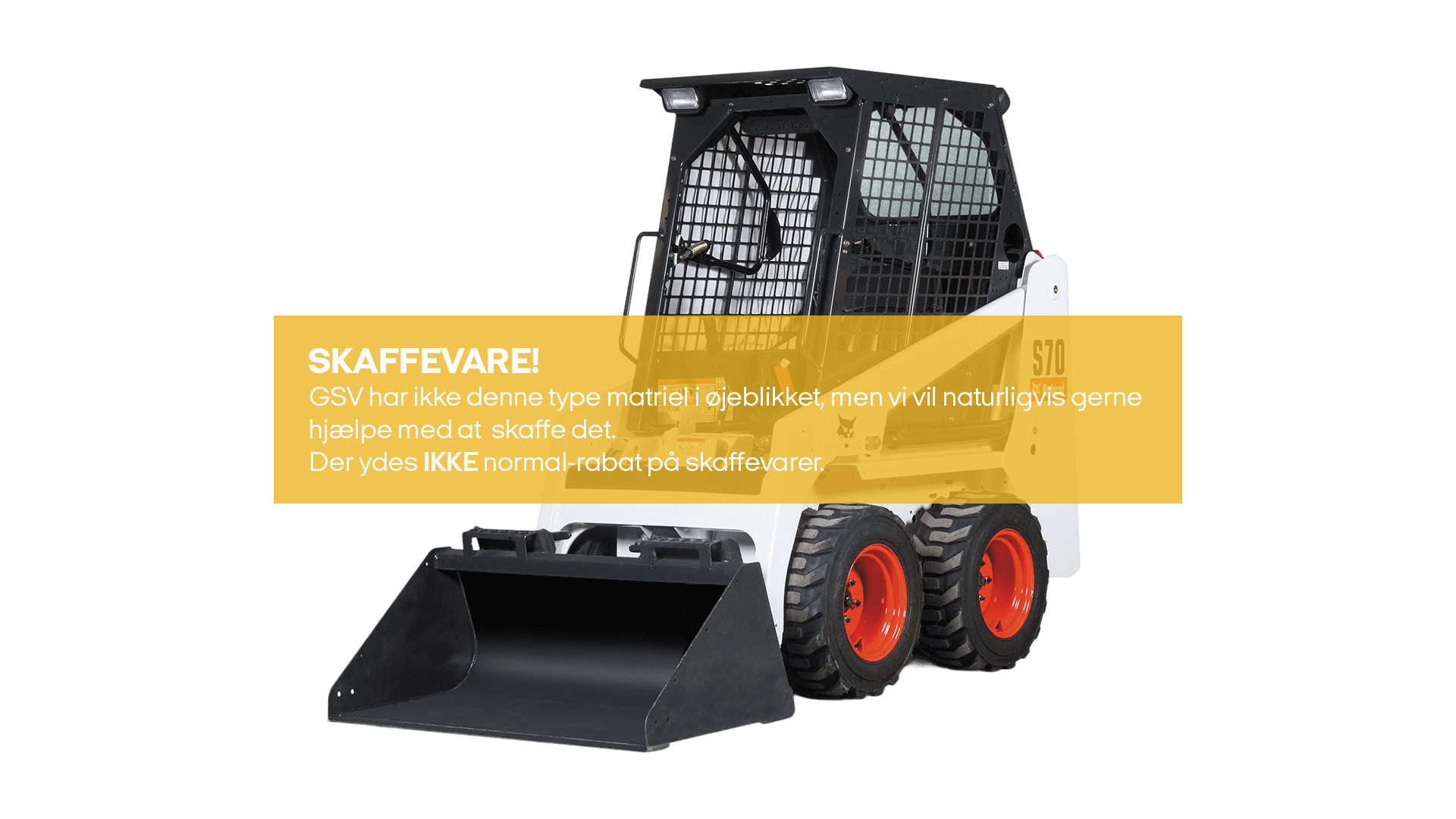 Gummiged skridstyret 1 T (skaffevare! - ikke i standard sortiment)*