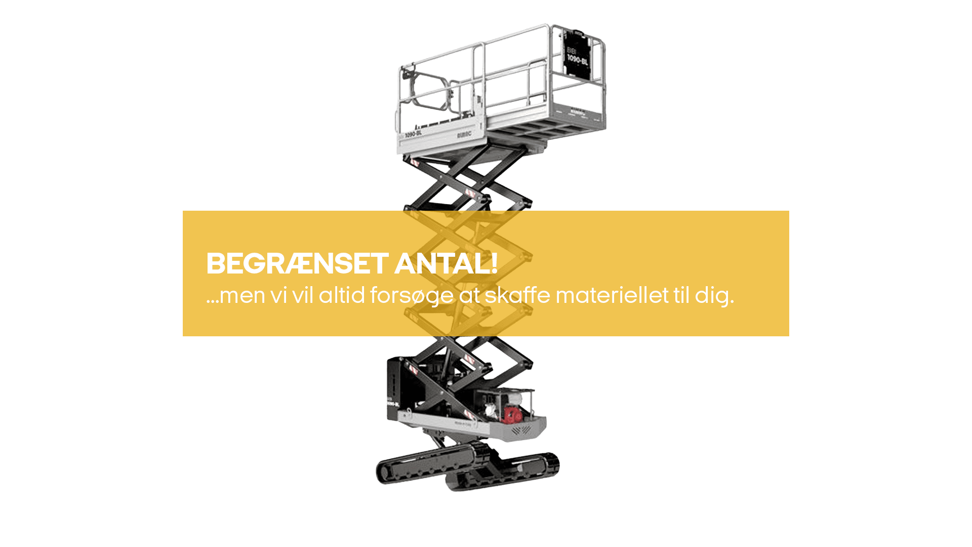 Saxlift, Bælter, 10m (begrænset antal - kun i udvalgte afd.)*