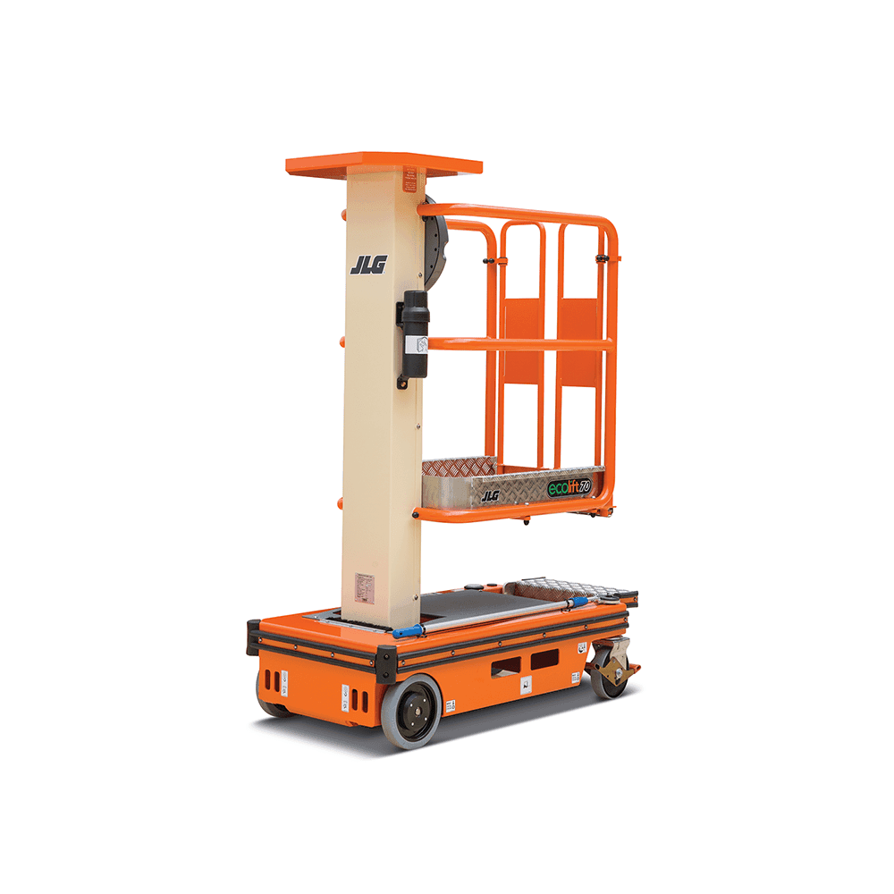 Søjlelift, manuel, 3.5 arbejdshøjde