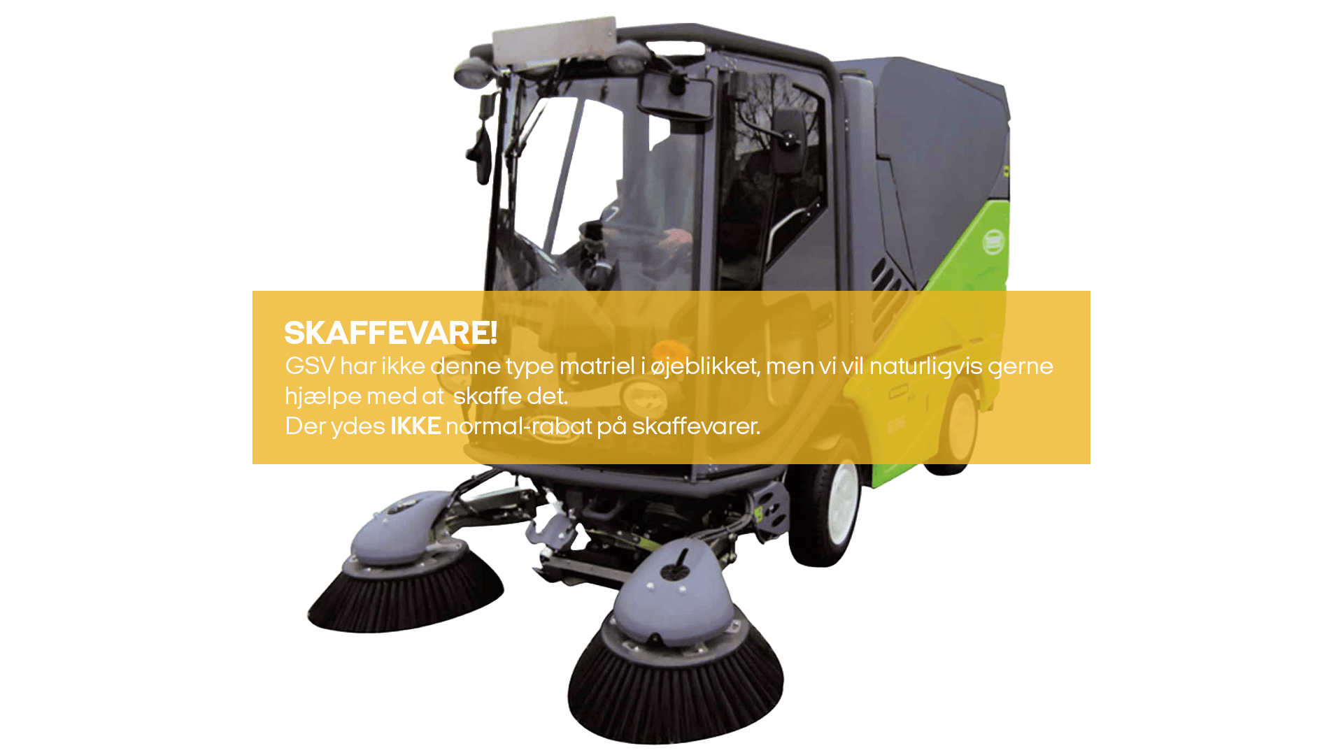 Feje-sugemaskine diesel (skaffevare! - ikke i standard sortiment)*