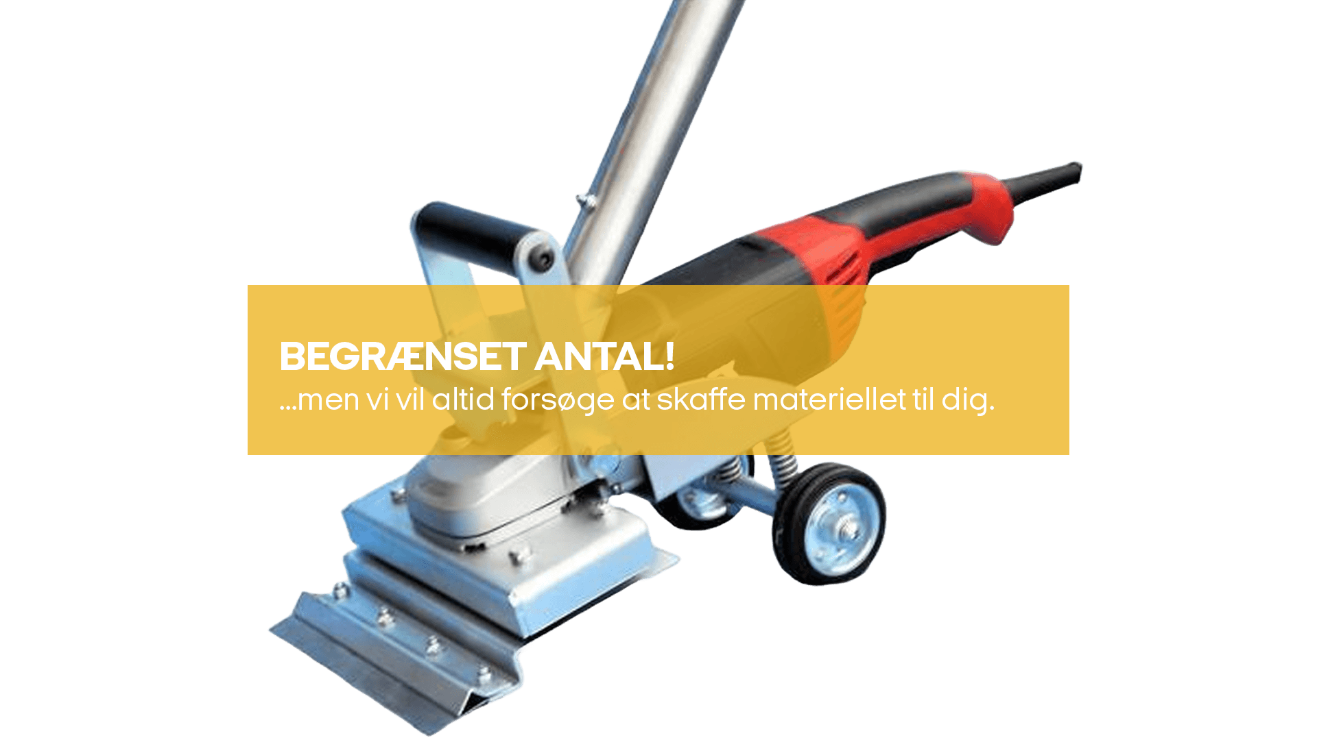 Floor Tile Stripper, 230V 230mm
