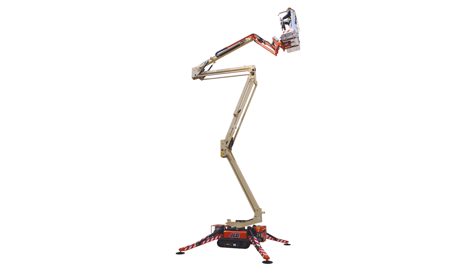 Knækarmslift på bånd 19m, hybrid (batteri/benzin) (begrænset antal - kun i udvalgte afd.)*