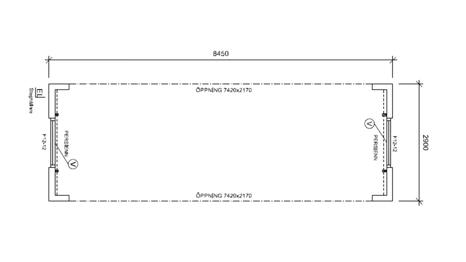 Storrumsmodul ECO uden langsider