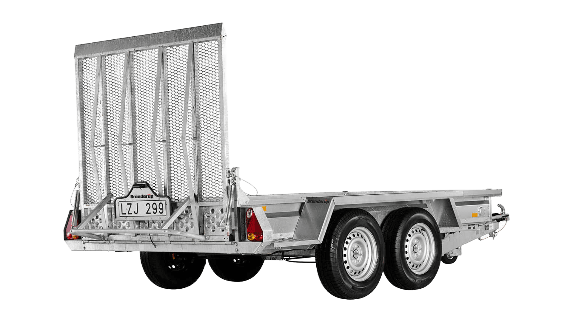 Maskintrailer 2700-3000kg last 2050