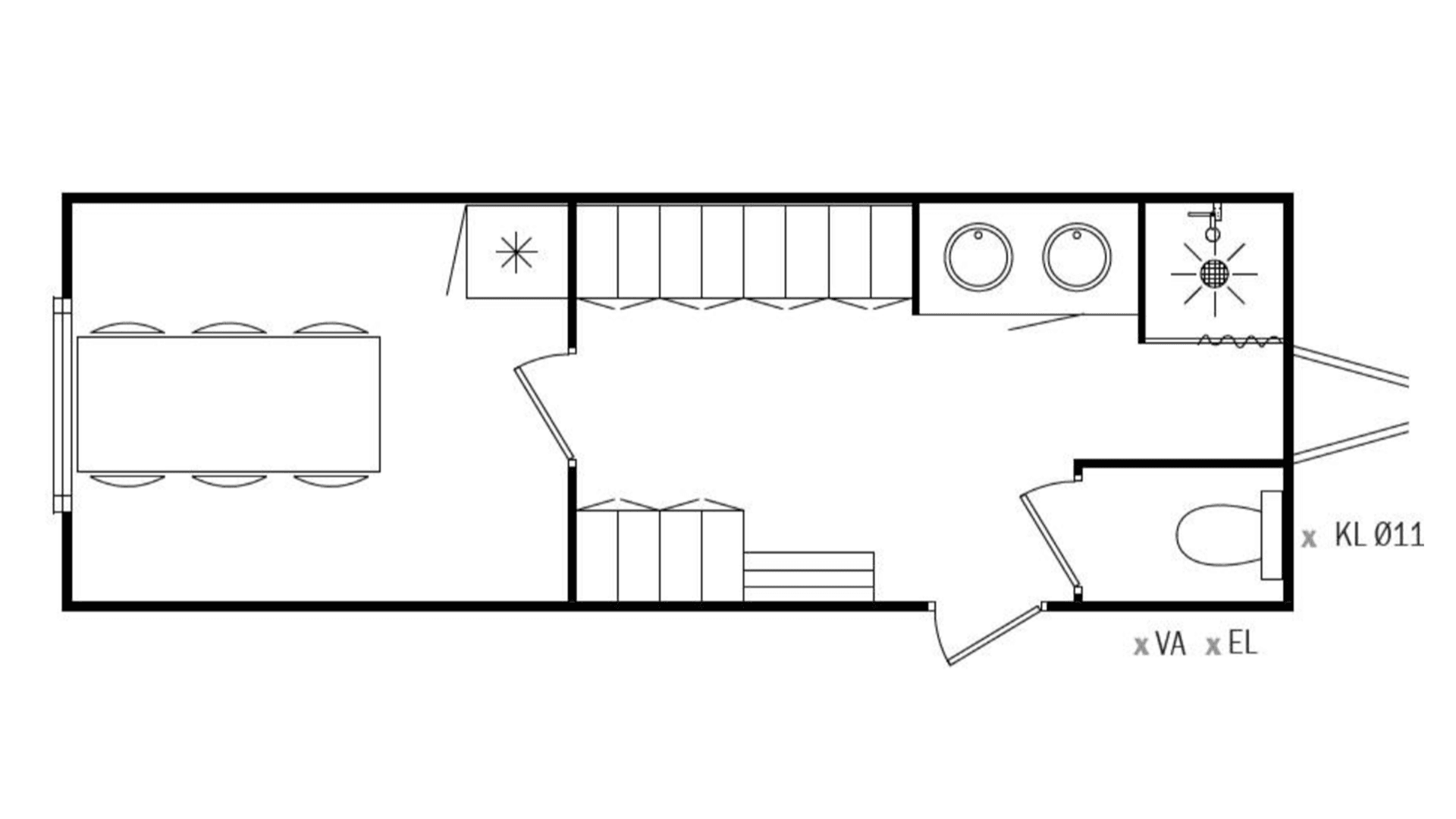 Mandskabsvogn, 6 pers. m/ kværn og sidedør