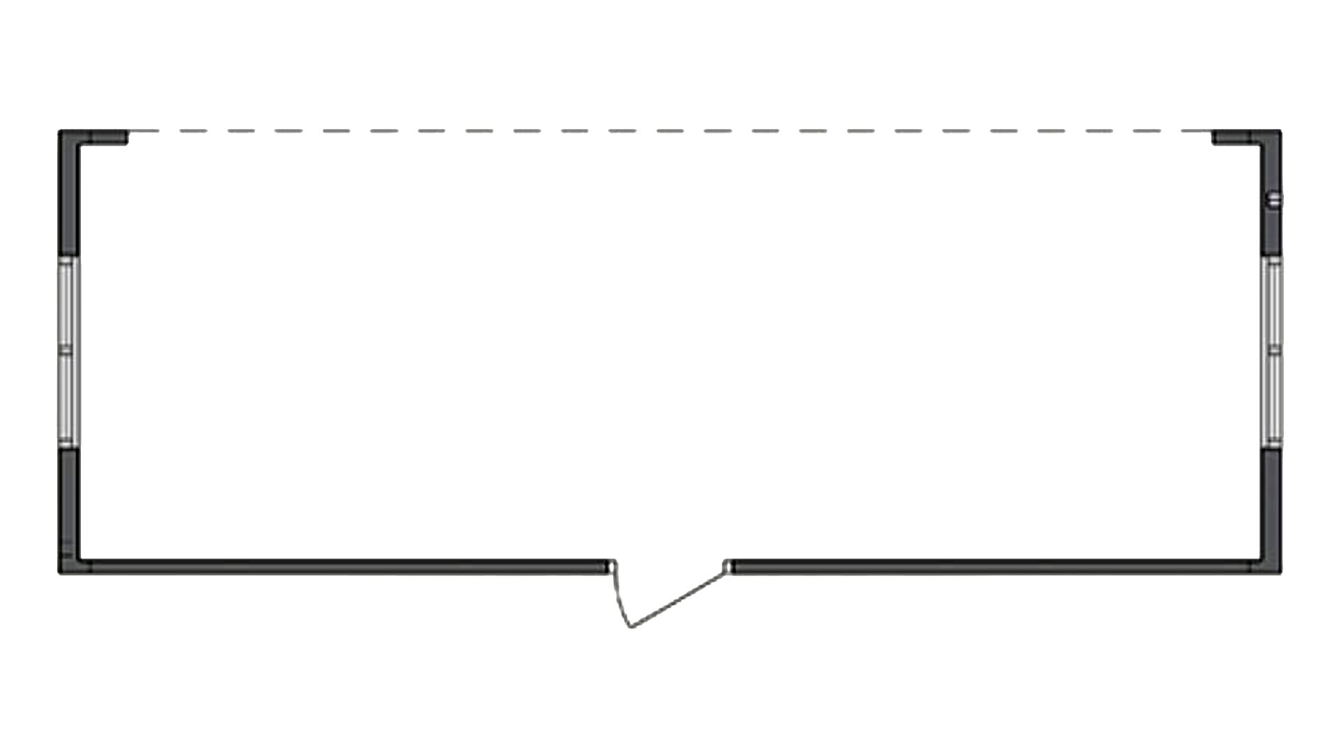 Storrumsmodul m. højre langside